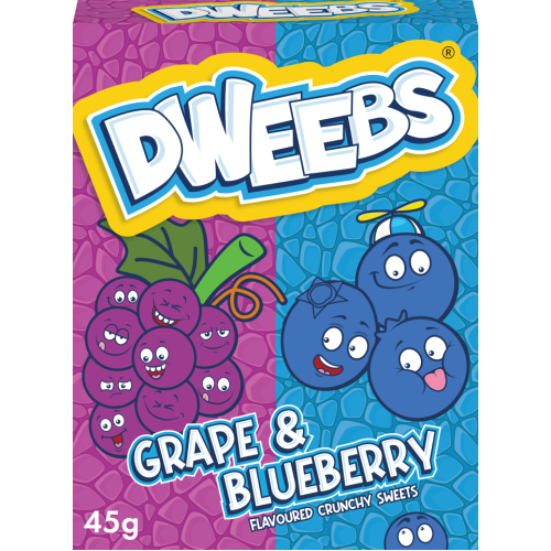 DWEEBS Grape & Blueberry 45g American Fizz